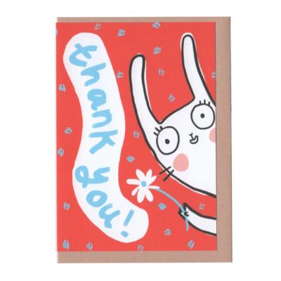 Thank you Rabbit Card by Sarah Ray