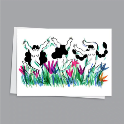 Wild Gals Card by Hattie Clark