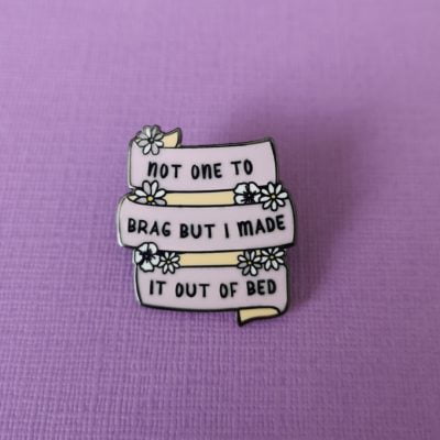 Don't Mean To Brag Pin by Punky Pins