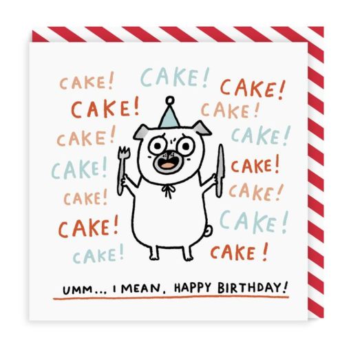 Cake! Cake! Cake! Greeting Card