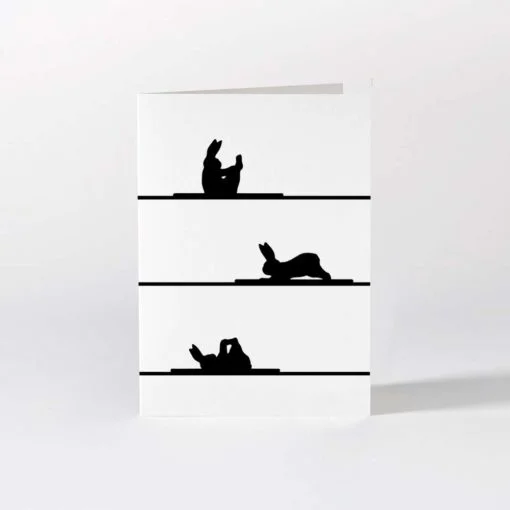 Pilates Rabbit Card