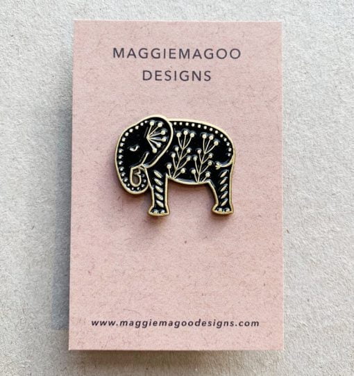 Elephant Enamel Pin - Image 2