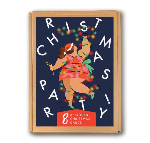 Christmas Party Cards - Pack of 8 - Image 2