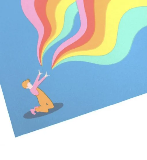 Bursts Screen Print - Image 4