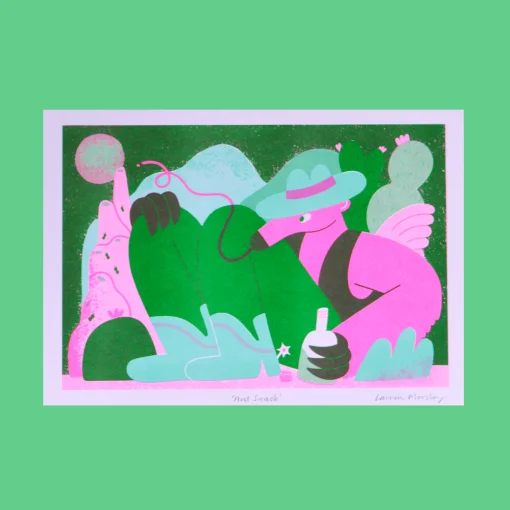 Ant Snack A4 Risograph