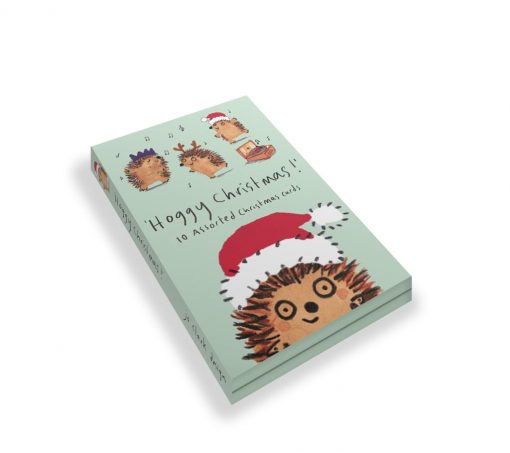 Hoggy Christmas - Pack of 10 Cards