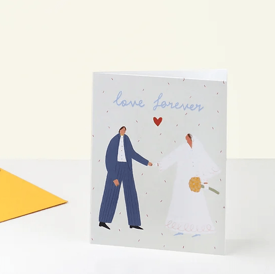 Love Forever Wedding Card | The Red Door Gallery