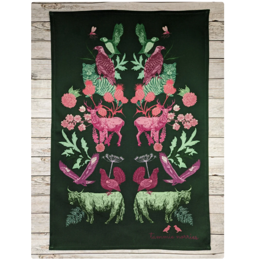 Scottish Highlands Tea Towel | The Red Door Gallery