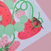 Eat Yer Strawbs A3 Risograph - Image 2