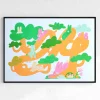Bunny Tree A4 Print