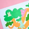 Bunny Tree A4 Print - Image 3