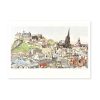 A4 Edinburgh Watercolour Print