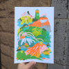 Rockpool A4 print