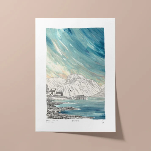 Ben Nevis A3 Print