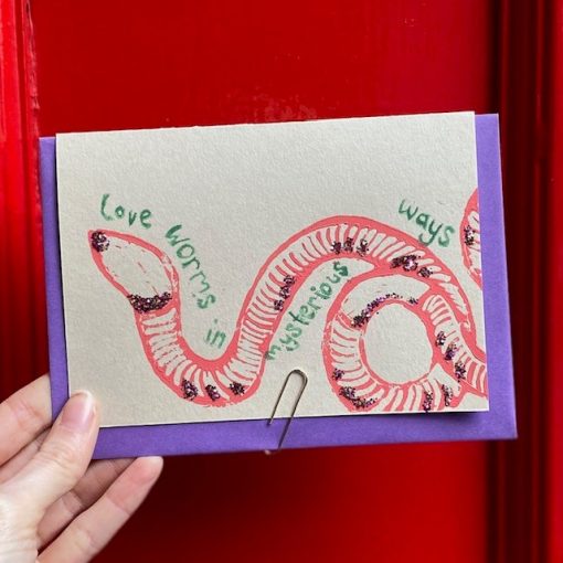 Love Worms Card - Image 3