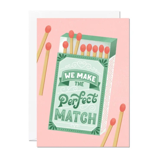 Perfect Match Greetings Card - Image 2