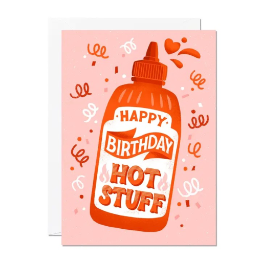 Hot Stuff Greetings Card - Image 2