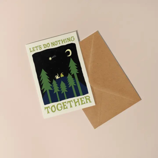 Let's Do Nothing Together Card - Image 2