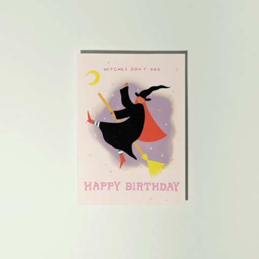 Witches Birthday Card