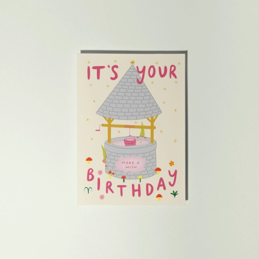 Wishing Well Birthday Card - Image 2