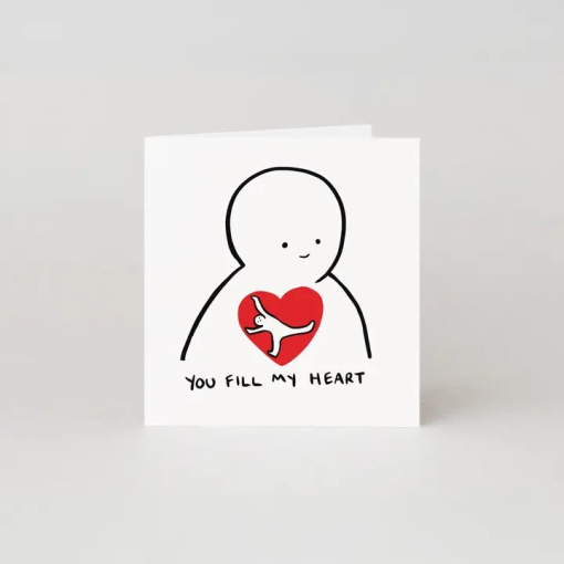 You Fill My Heart Card