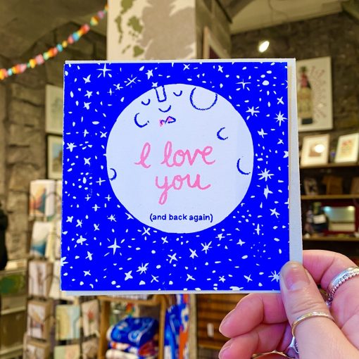 Love you to the Moon and Back Card