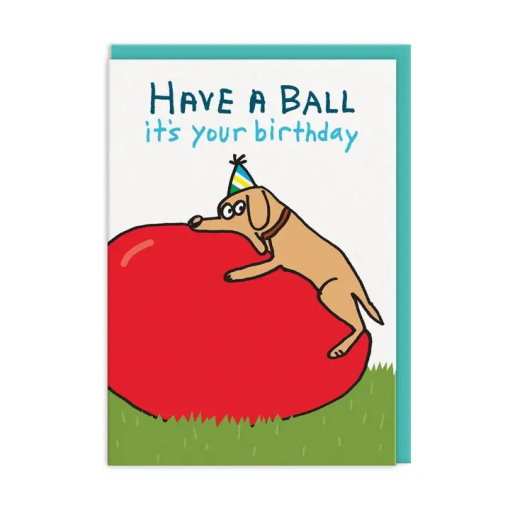 Have A Ball Birthday Card