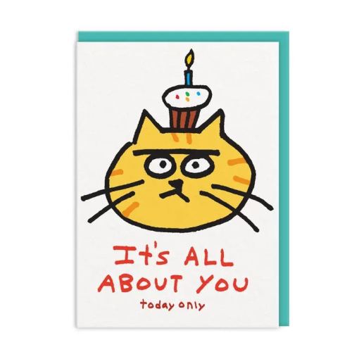 All About You Grumpy Cat Card