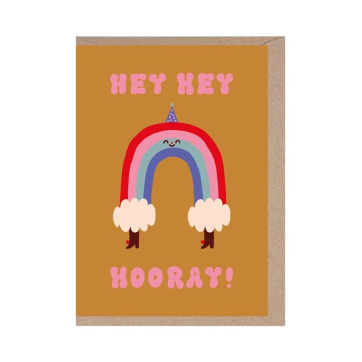 Hey Hooray Rainbow Card - Image 2