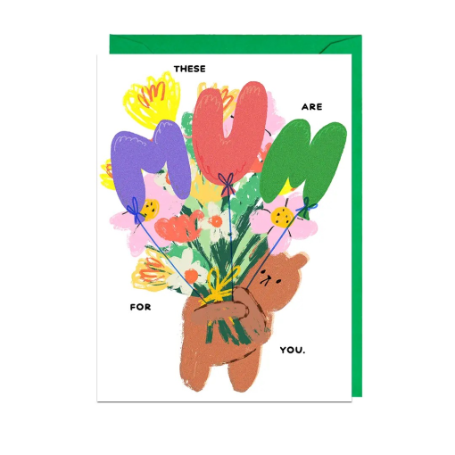 For You Mum Balloon Card