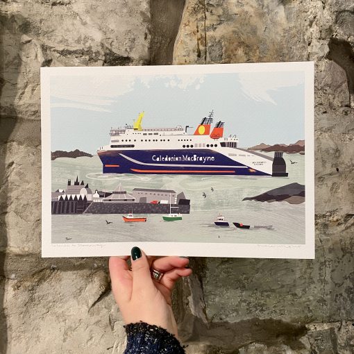 Calmac to Stornoway A4 Print