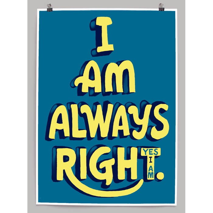 Always Right (BLUE)