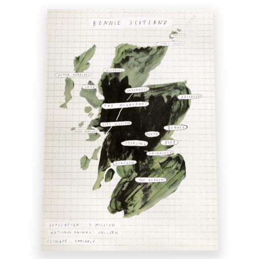 Bonnie Scotland Print by Heather More