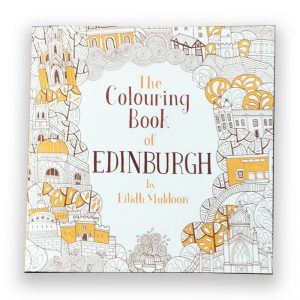 The Colouring Book of Edinburgh by Eilidh Muldoon at The Red Door Gallery