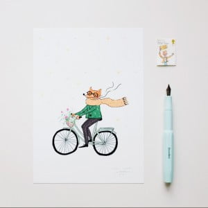 Fox Cyclist