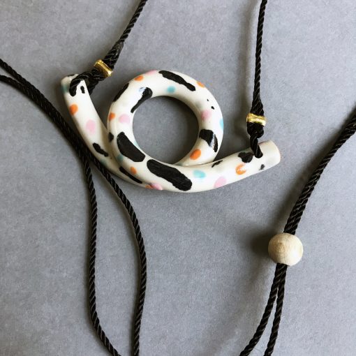 Loop Necklace by Aliyah Hussain