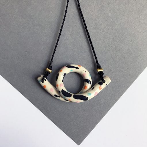 Loop Necklace by Aliyah Hussain