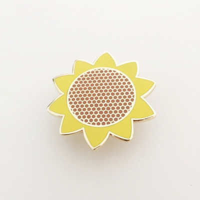 Sunflower Pin | The Red Door Gallery