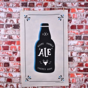 Where There's Ale Teatowel