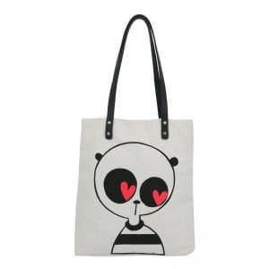 Will Broome x Kate Sheridan Heart Eyed Panda Tote