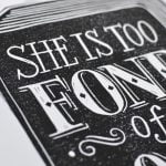 Fond Of Books A4 Print - Image 6