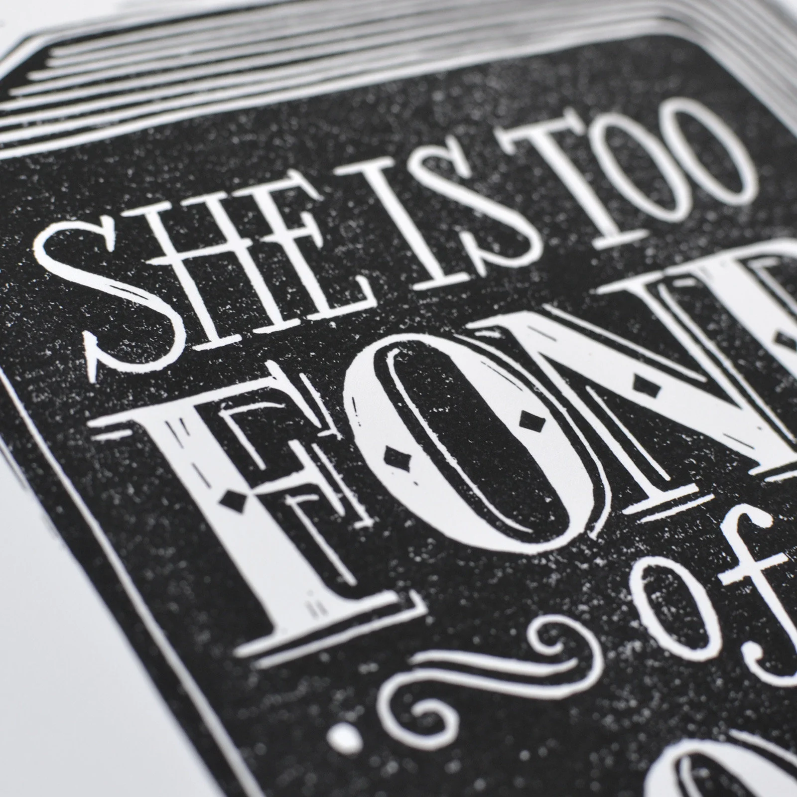 Fond Of Books A4 Print - Image 6