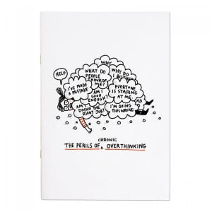 perils of overthinking, notebook, gemma correll, ohh deer