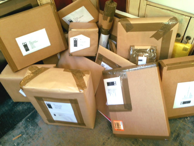 A sleigh load of packages! | The Red Door Gallery